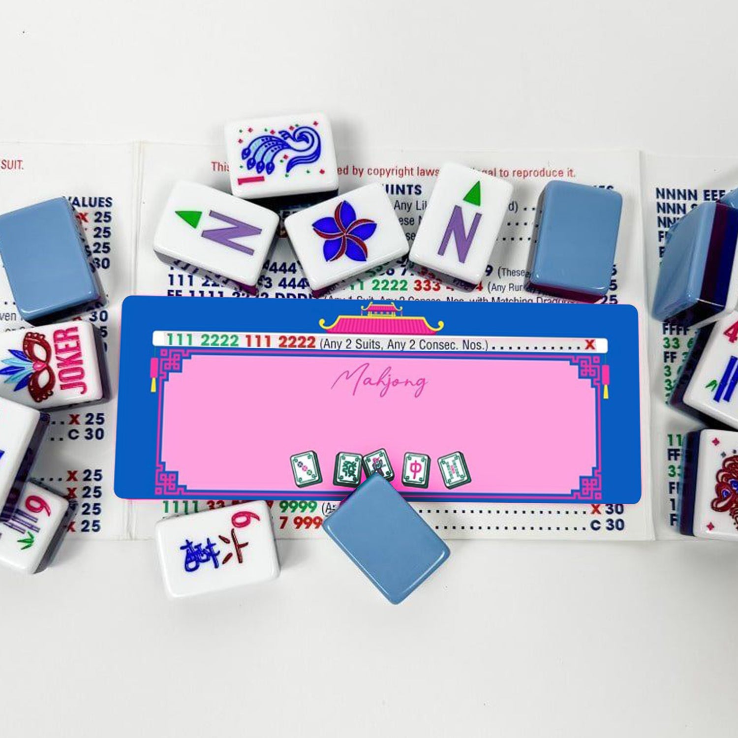 Mahjong Card Guide and Line Finder for Strategy Tool for Beginners.