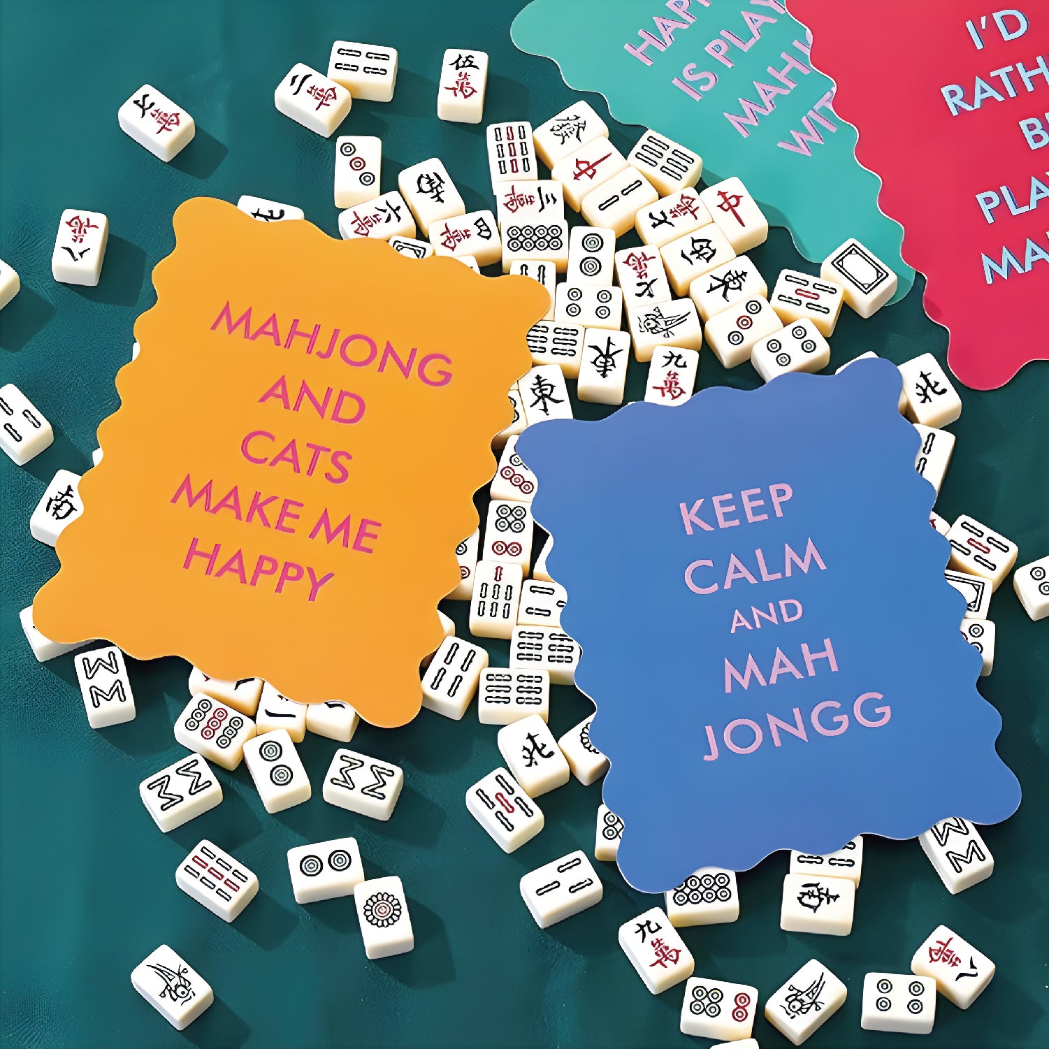 Mahjong Shuffle Cards