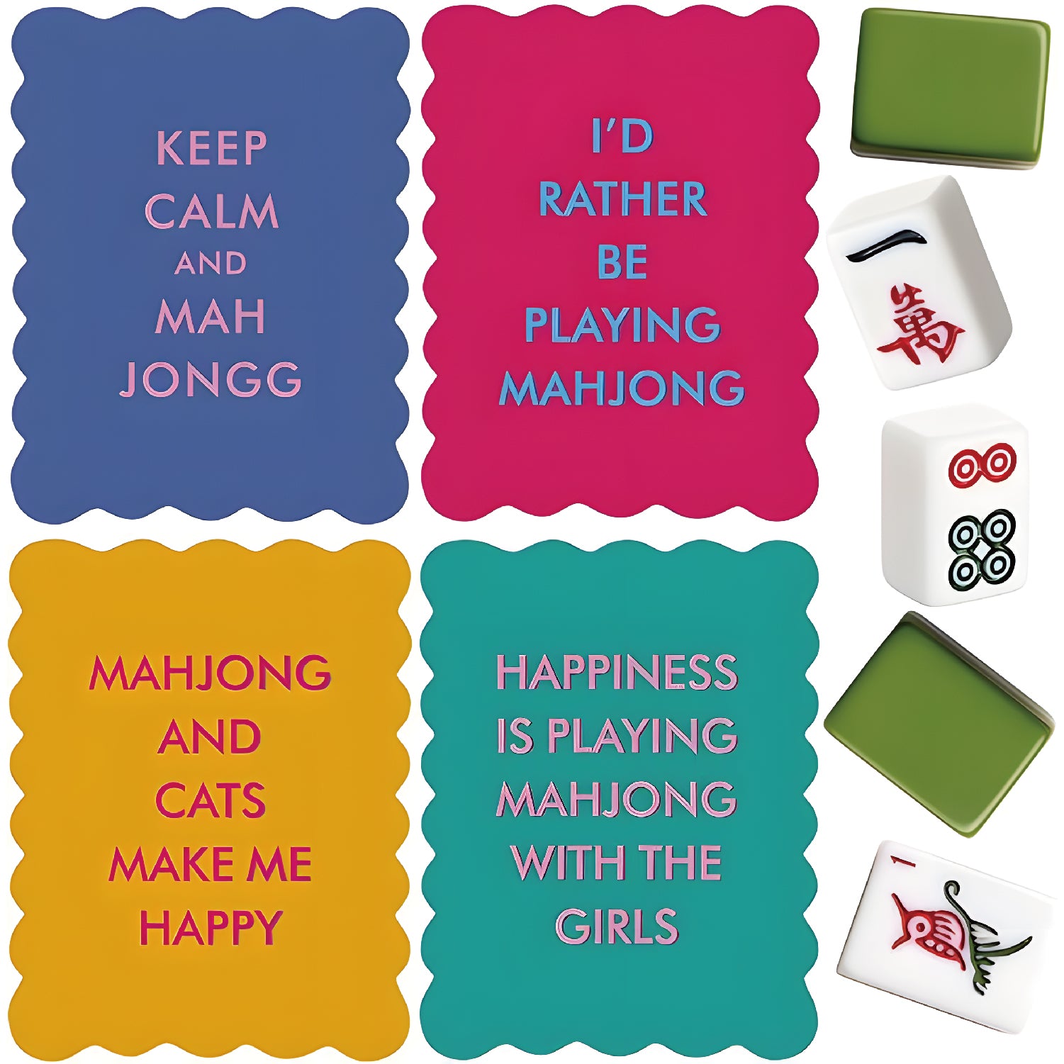 Mahjong Shuffle Cards
